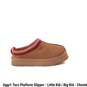 UGG Kids Tazz Platform Slipper - Chestnut